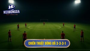 Chiến thuật bóng đá 3-3-3-1