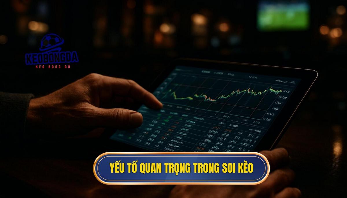 Phân tích các yếu tố then chốt khi thực hiện soi kèo chuyên sâu