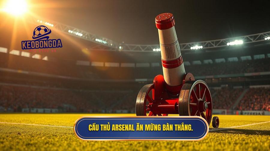 Nhận định Man City vs Arsenal: Cuộc Đối Đầu Phân Định Ngôi Vương 3 Cầu thủ Arsenal ăn mừng bàn thắng.